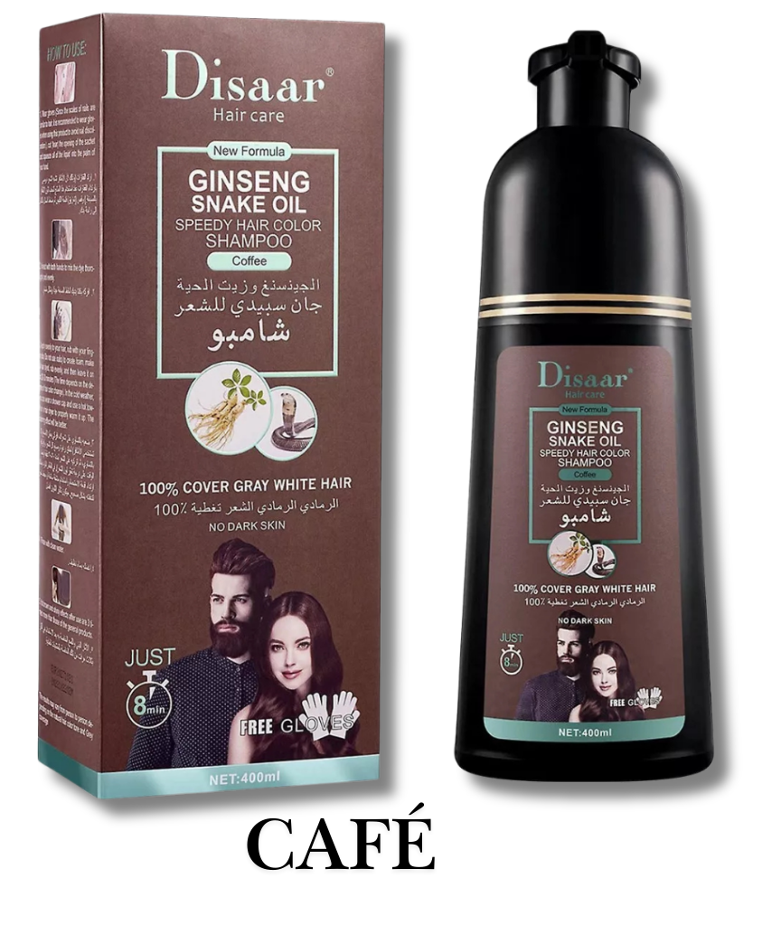 Shampoo Colorante Cubre Canas | Cabello joven al instante ✨