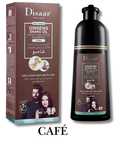 Shampoo Colorante Cubre Canas | Cabello joven al instante ✨