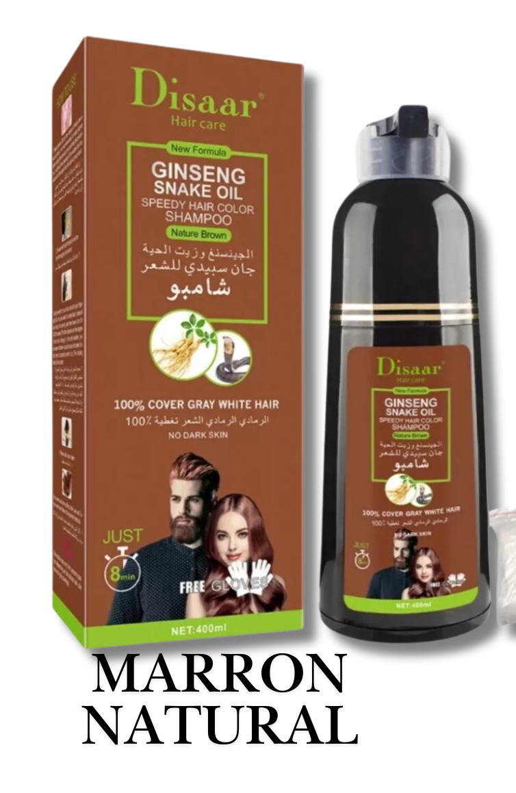 Shampoo Colorante Cubre Canas | Cabello joven al instante ✨