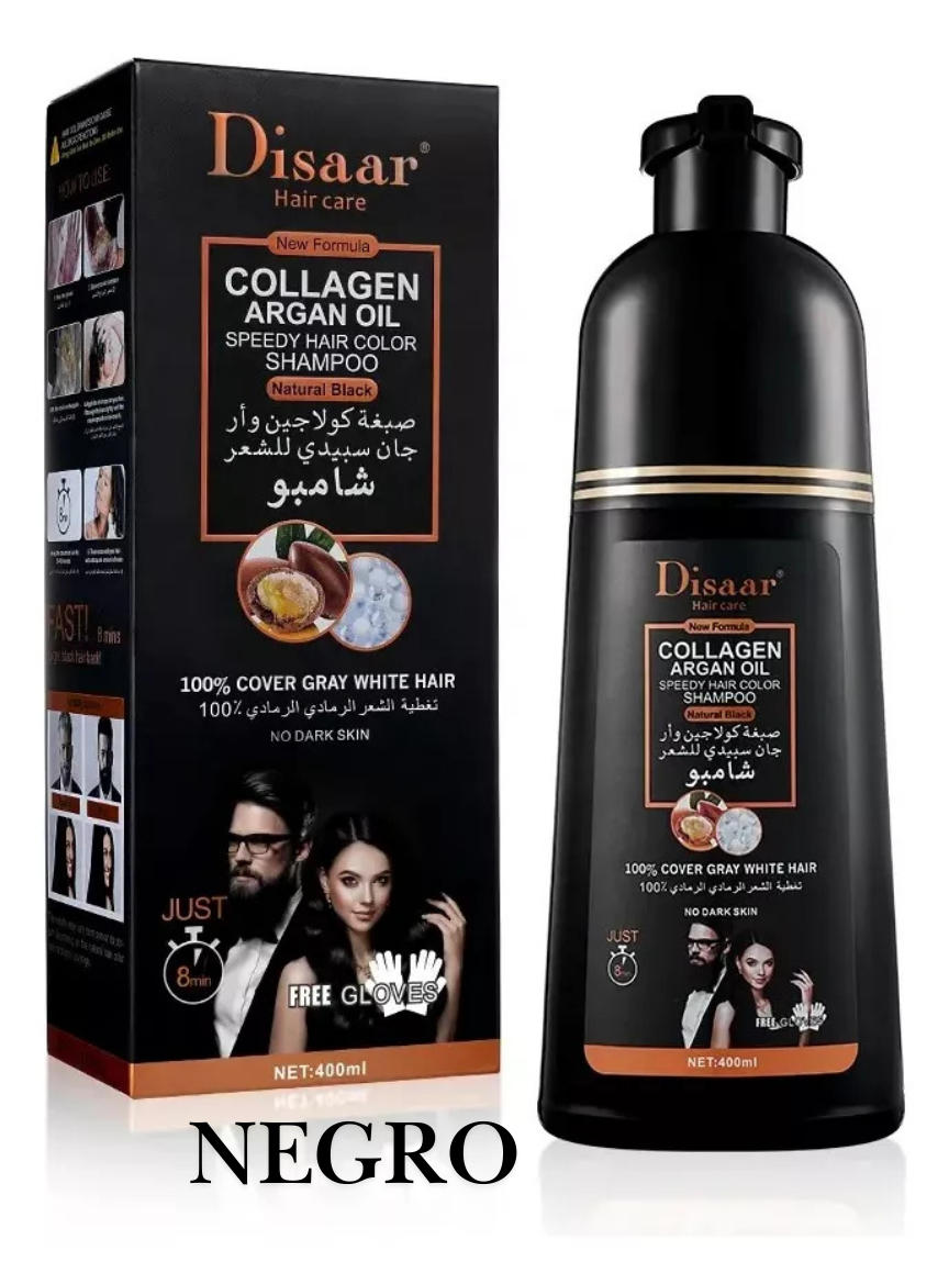 Shampoo Colorante Cubre Canas | Cabello joven al instante ✨